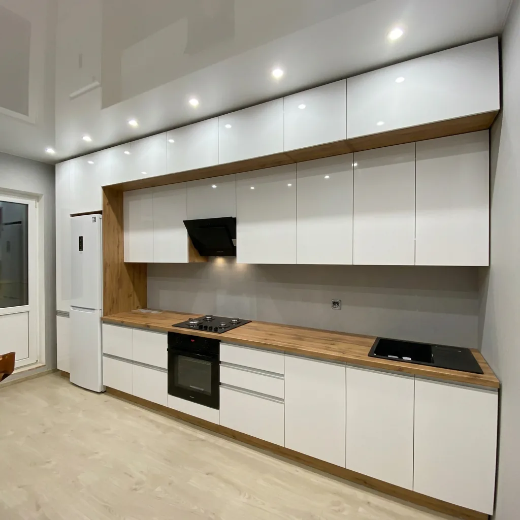 Modern White Gloss Kitchen — custom kitchens by Kofi Serbeh Furniture